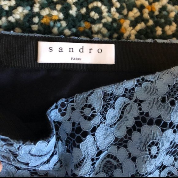 NWT Sandro Jonas Lace Skirt (size 1) - Picture 4 of 5